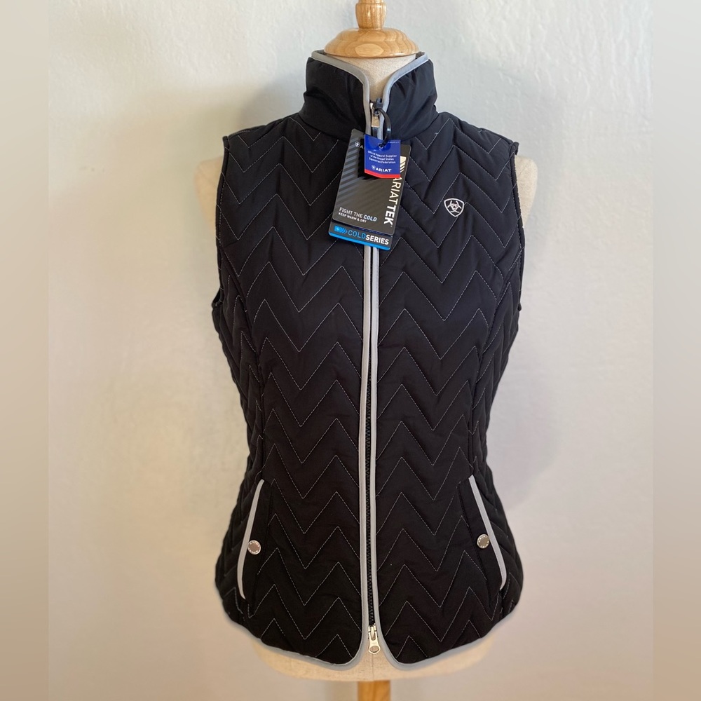 Ariat Ashley Vest Black & Gray